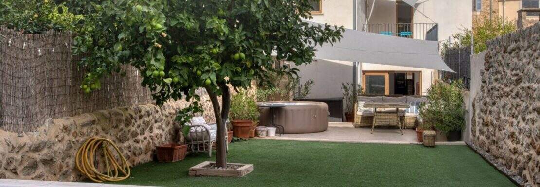 House view with pool