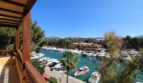 Blick auf den Hafen von der Terrasse