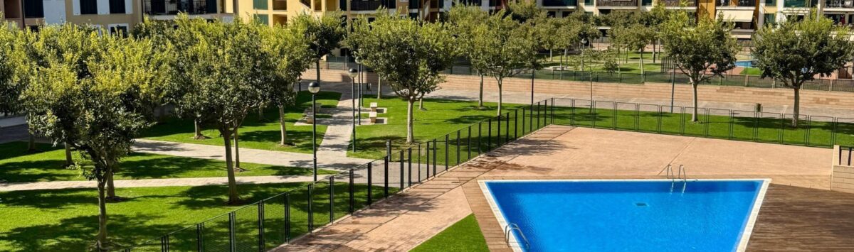 Bild zum Objekt: 80m² Wohnung mit 2 SZ, 2 Bädern, Terrasse und Pool zu kaufen