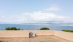 Terrasse mit Blick zum Meer