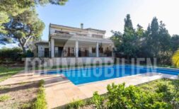 Große Villa mit schönem Grundstück