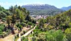 Blick ins Gebirge