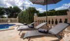 Terraza de la piscina