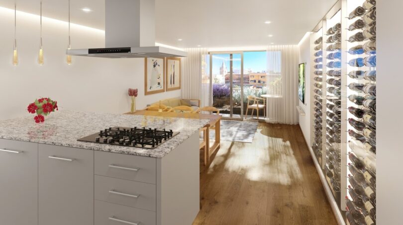  KITCHEN + LIVING ROOM
