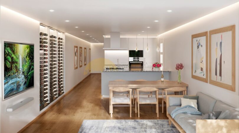  KITCHEN + LIVING ROOM