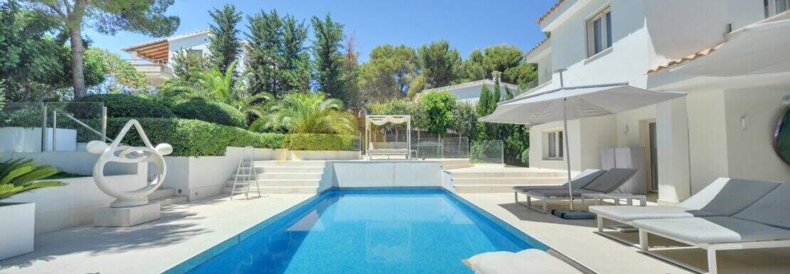 House view with pool