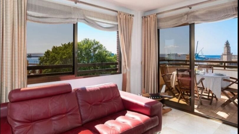 Ausblick vom Wohnzimmer
