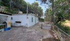 Vista de la casa