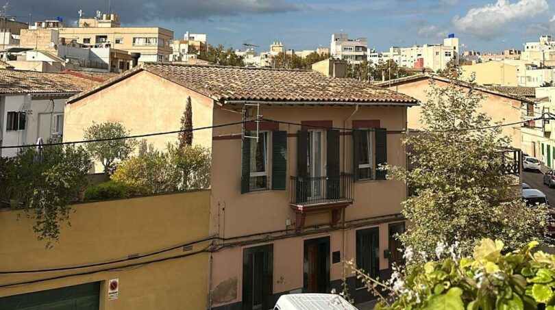 Vista desde el balcón