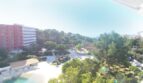 Ausblick vom Balkon