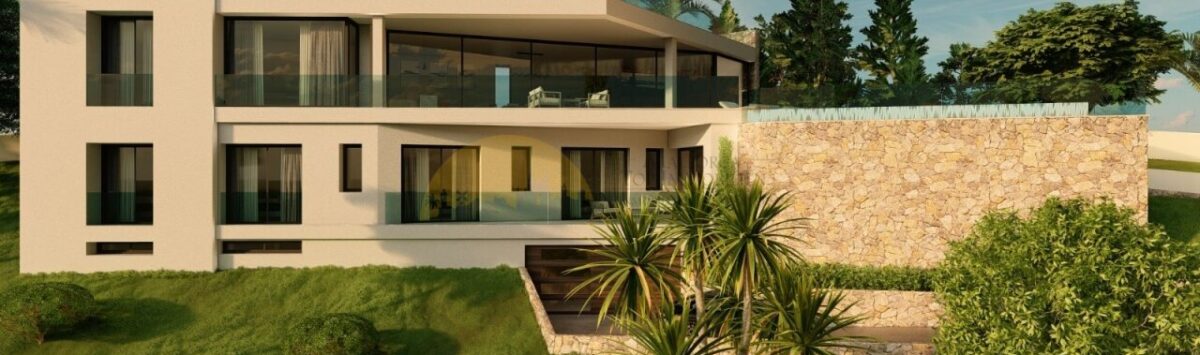 Bild zum Objekt: Neubauvilla mit 6 Zimmern, Garage & Infinity-Pool zum Verkauf