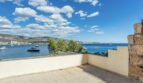 Terrasse mit Blick auf das Mittelmeer