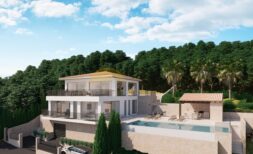 Architektonisches Meisterwerk mit Panoramablick – Neubauvilla in den Tramuntana-Bergen