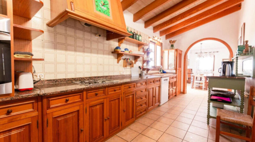 Revestimiento de madera para cocina Portocolom