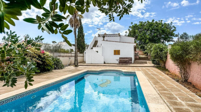 Chalet Piscina Santanyi cerca de la playa