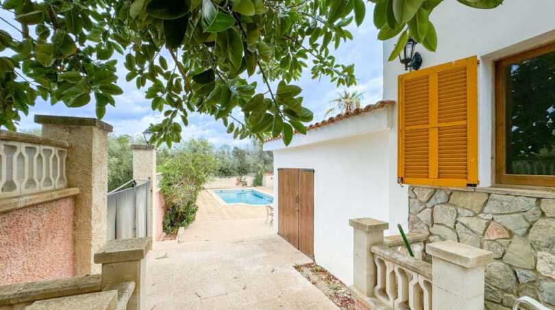 Chalet Piscina Santanyi cerca de la playa