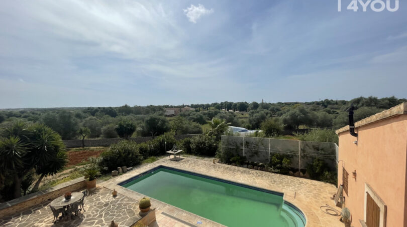 Terraza de la piscina