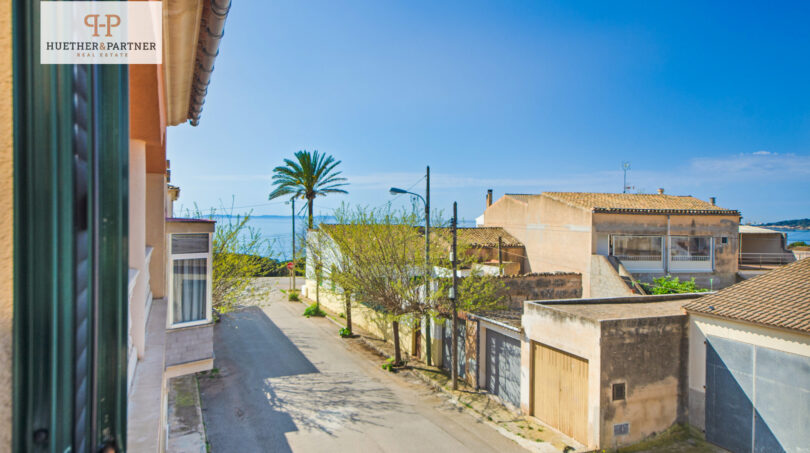 Vista lateral al mar 