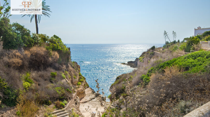 Blick auf das Meer