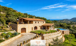 Luxus-Finca Son Carrió, 3 SZ, 2 Bäder, Infinity-Pool, Meerblick, absolute Ruhelage!