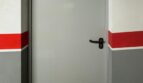 Feuerschutztür im Tiefgaragenbereich der Neubauwohnung am Parc de ses Estacions in Palma