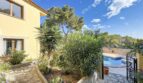 Garten mit üppiger Bepflanzung, Pool und Terrasse der exklusiven Villa in Calvia - Cala Vinyes