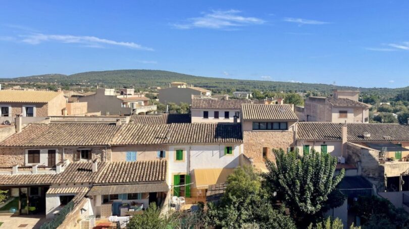 Blick aus der Wohnung