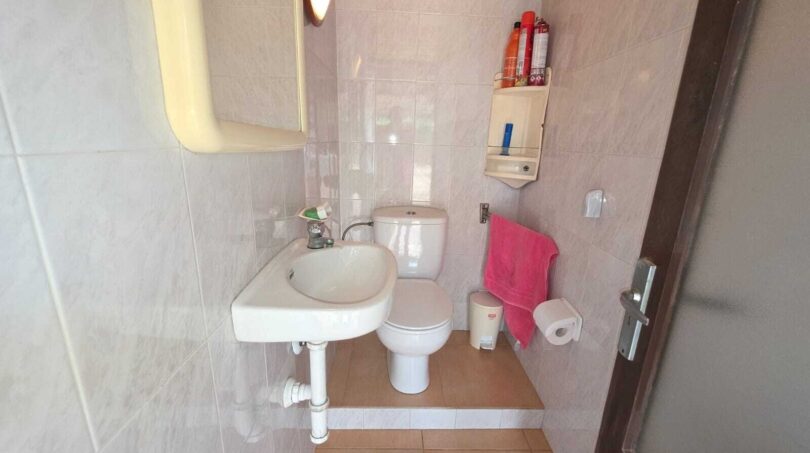 WC am Pool