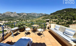 Historisches Steinhaus mit Dachterrasse in Bunyola, 125m², 3 SZ, 2 Bäder, Gäste-Suite, Garten, Kamin