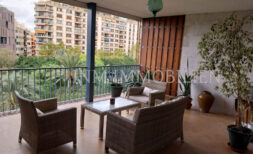 Grosszügige Wohnung in Palma am Paseo Mallorca mit Terrasse zur Miete