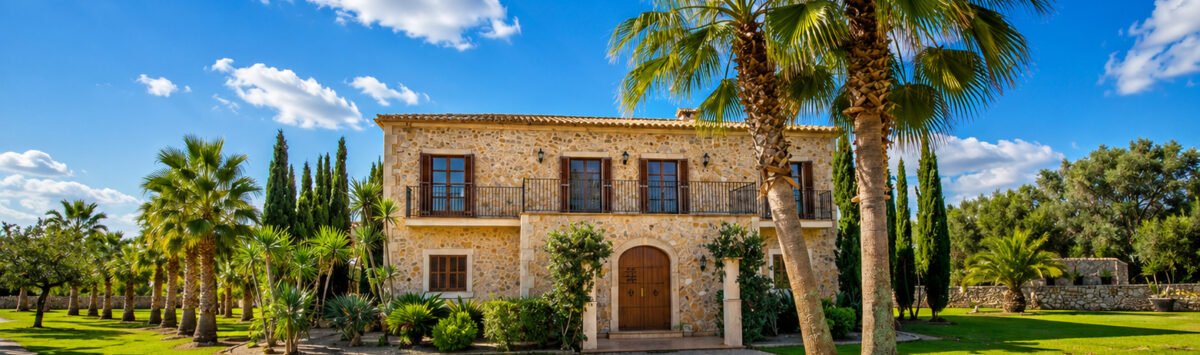 Vista de la propiedad: Finca de 14.958m² con 7 habitaciones, jardín y piscina en venta