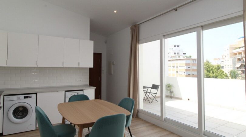 Living and dining area