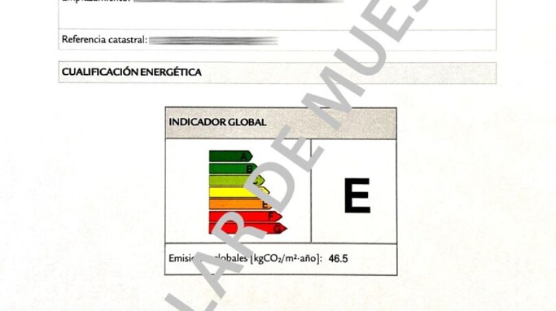 Certificado energetico 2025
