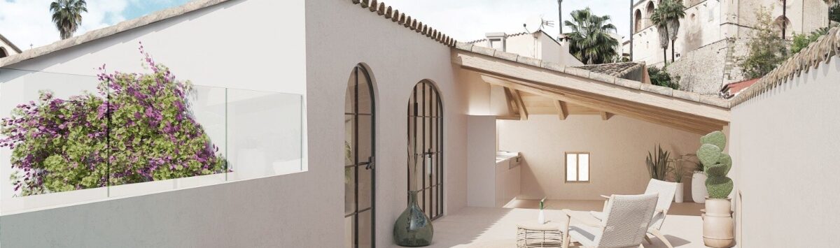 Bild zum Objekt: Saniertes 305m² Stadthaus mit 4 SZ, Bodega & Pool zu kaufen