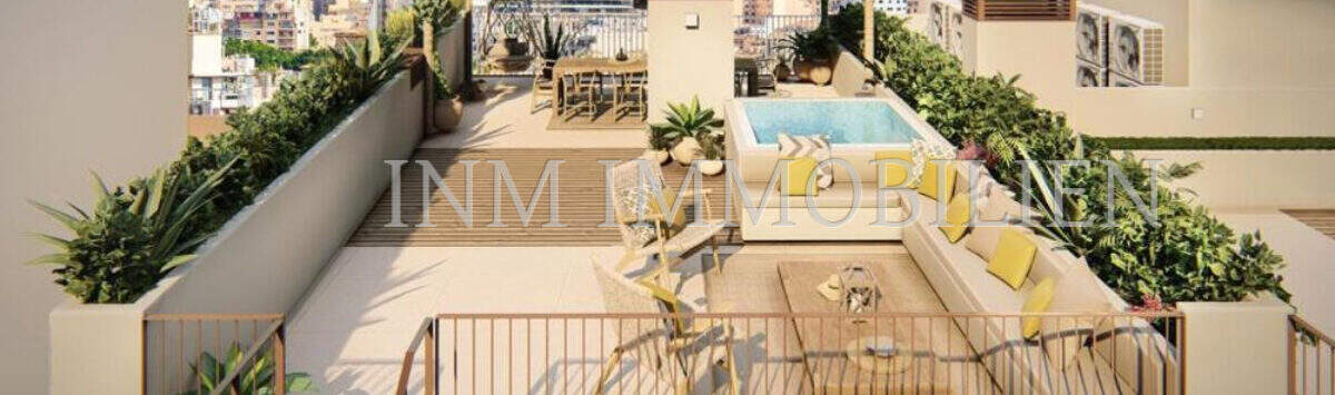 Bild zum Objekt: Neubau Penthouse mit 2 oder 3 SZ ab 2.399.000 EUR zu kaufen