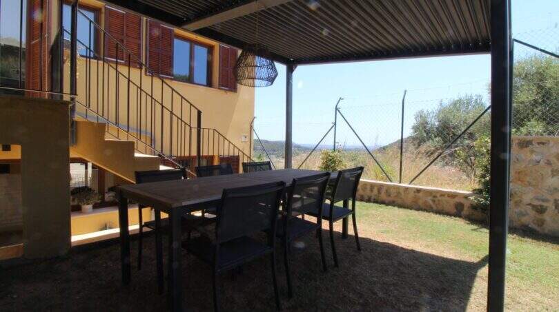 Gartenterrasse überdacht