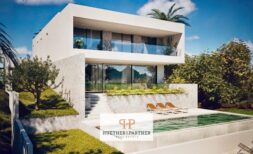 Exklusive Villa im Bau in Portals Nous – nur 100m vom Hafen und vom Strand