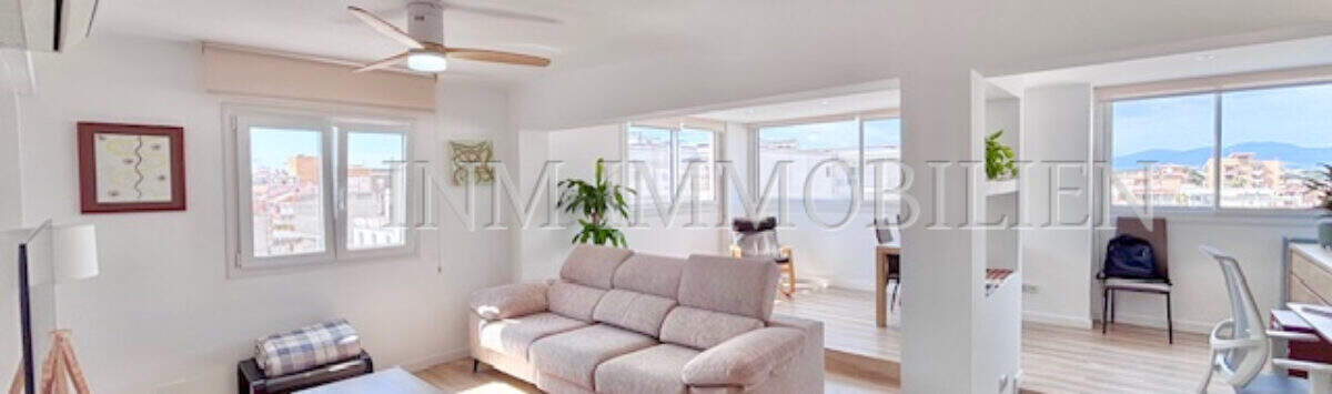 Bild zum Objekt: 120m² Dachgeschosswohnung mit 4 Zimmern & 2 Bädern zu mieten