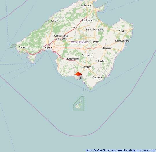 Isla soleada Mallorca