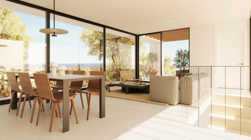 Living room with a view