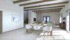 Luxusimmobilien Mallorca Finca 3D Esszimmer