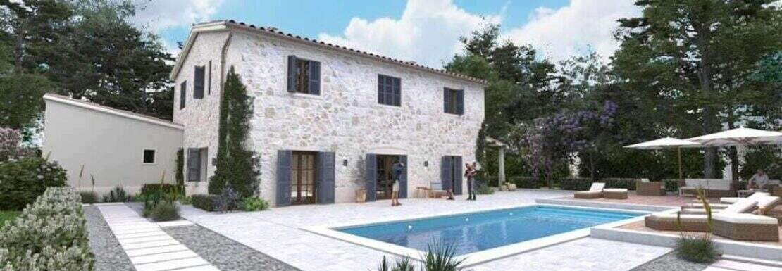 Propiedad de lujo Mallorca Finca 3D Render