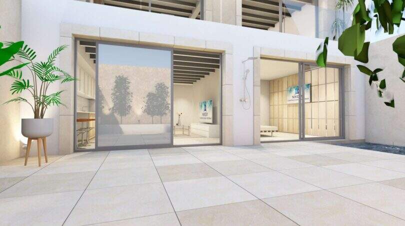 Neubauprojekt Stadthaus in Alqueria Blanca neben Santanyi