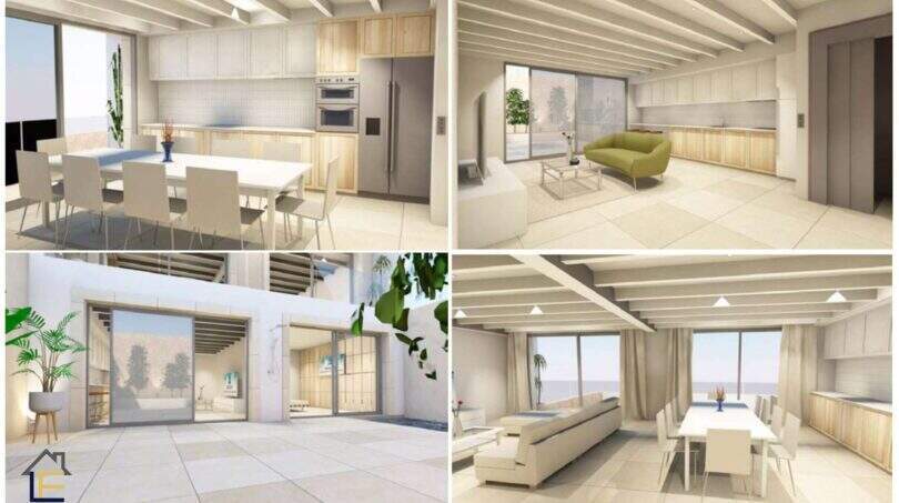 Alqueria Blanca Bauprojekt mit Pool