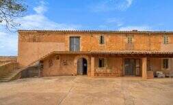 Alte Finca im Mansion-Stil, Blick auf Sant Salvador