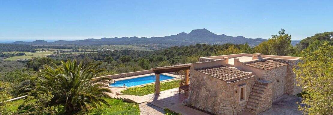 Finca rústica con fantásticas vistas en Felanitx