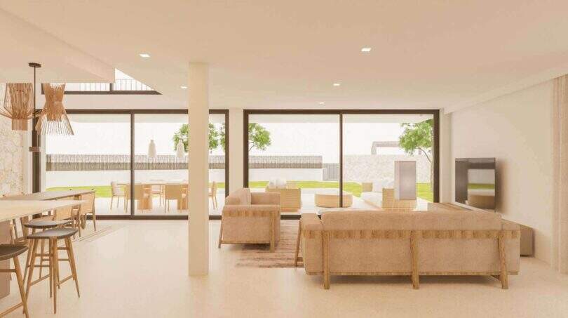 Helle Saal in Luxusimmobilien Portocolom