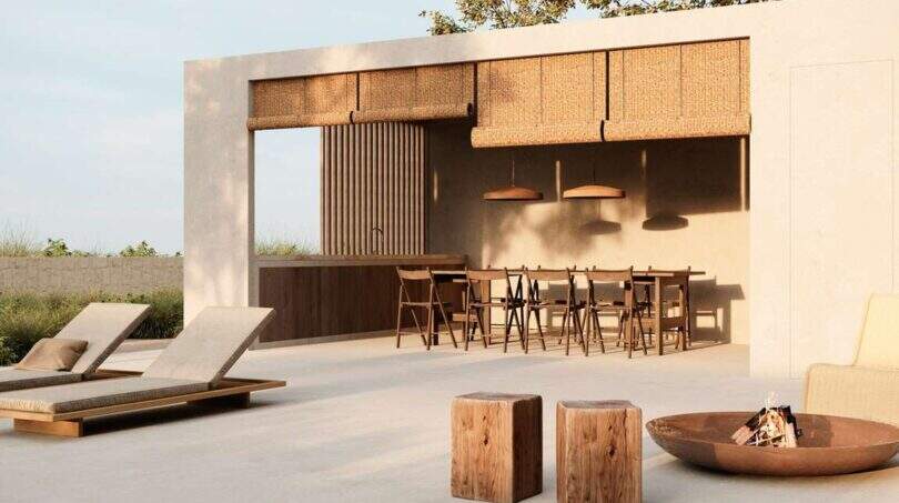 Terrasse Luxushaus Mallorca