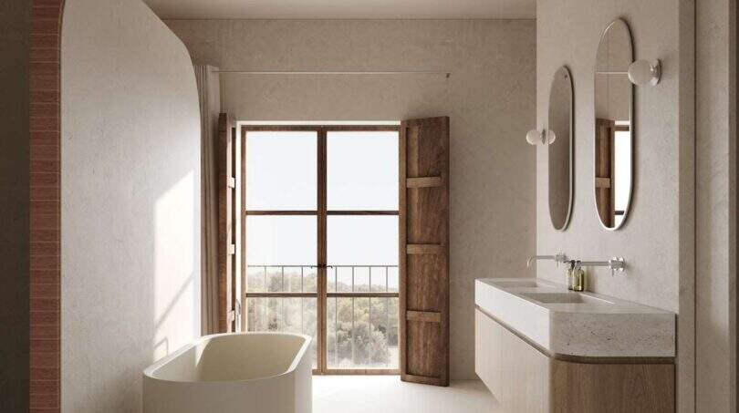 Badezimmer Luxus-Immobilie Ses Salines