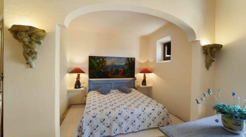 Schlafzimmer in Luxus Finca Mallorca